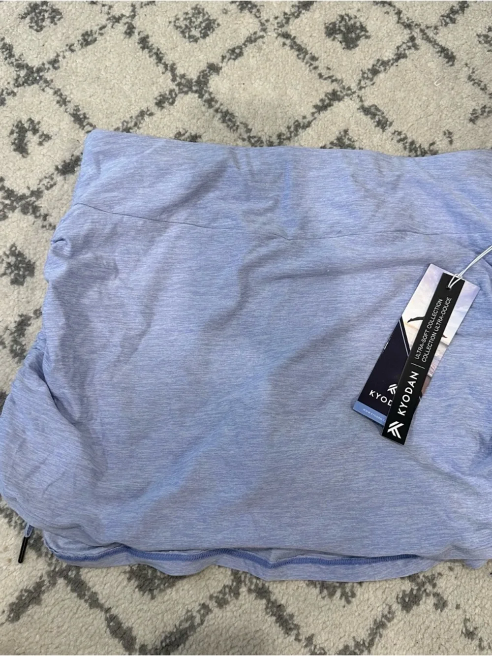 NEW Kyodan Heathered Sky Blue Athletic Skort. Size medium - Picture 1 of 7